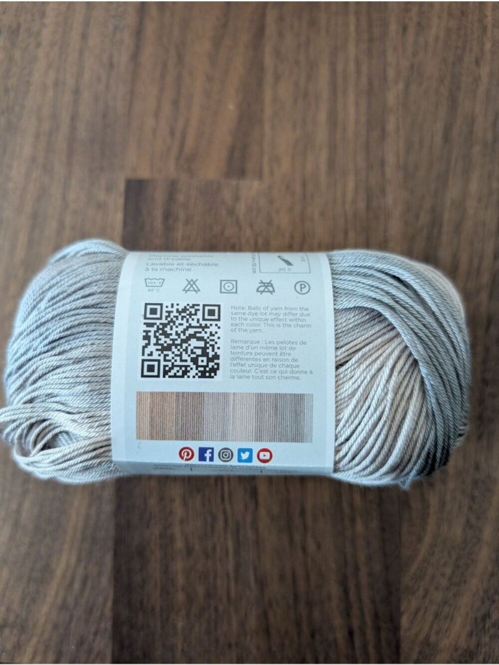 Lot of 5 Skeins Lion Brand Mandala String Super Fine/Fingering Yarn - Ballad - Picture 3 of 5